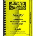 Aftermarket Fits Caterpillar D349 Engine Service Manual New RAP70085